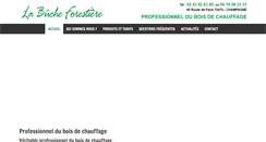 Desktop Screenshot of bois-de-chauffage-le-mans-sarthe.fr